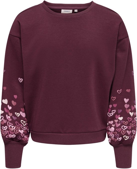 KIDS ONLY - KOGBROOKE L/S O-NECK FLOWER SWT NOOS Meisjes Trui