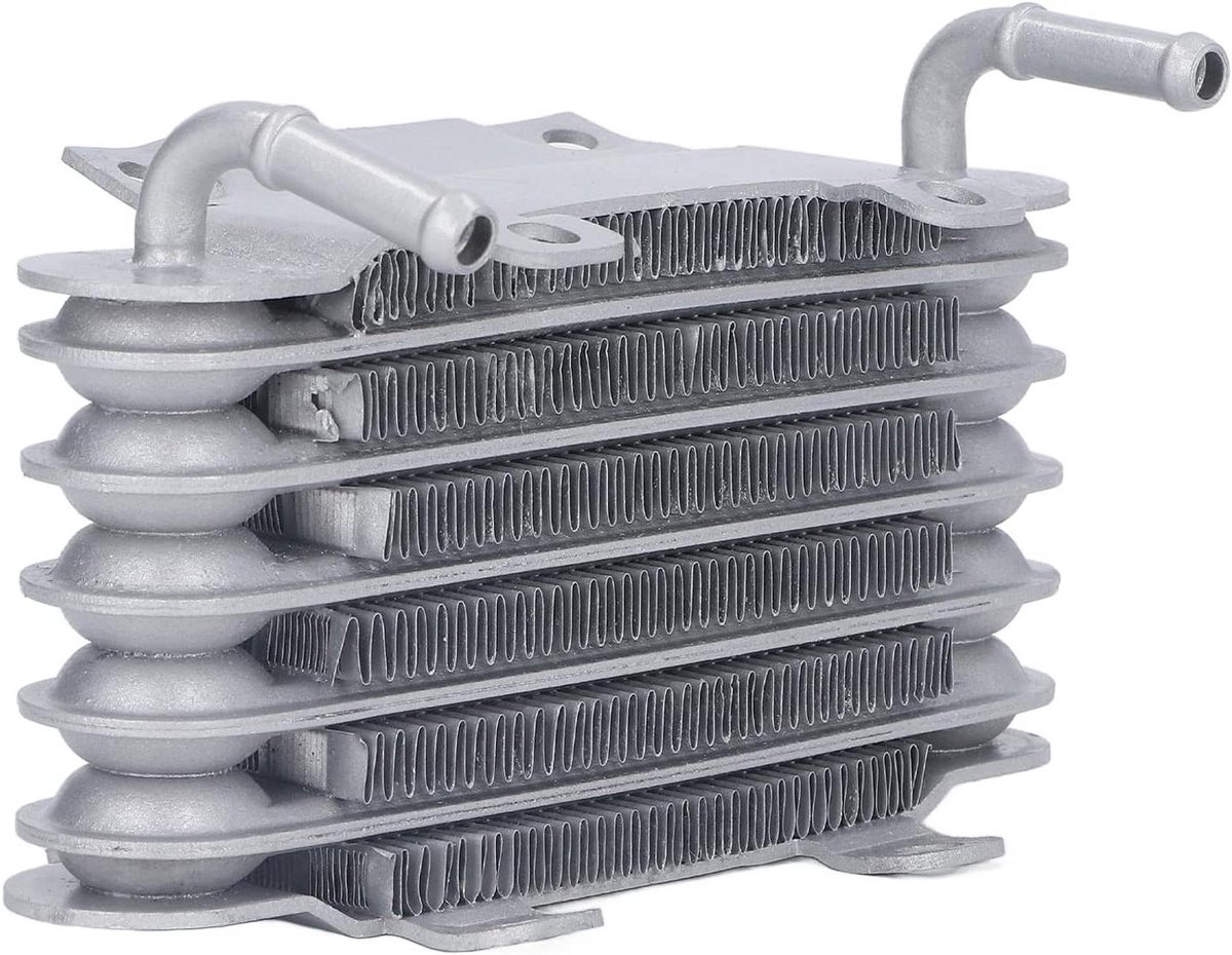 Motoroliekoeler Aluminium - Motorbescherming Koeler - Motor Beschermen - Snelle Koeling Motorolie - 19x13x11 cm - Aluminium
