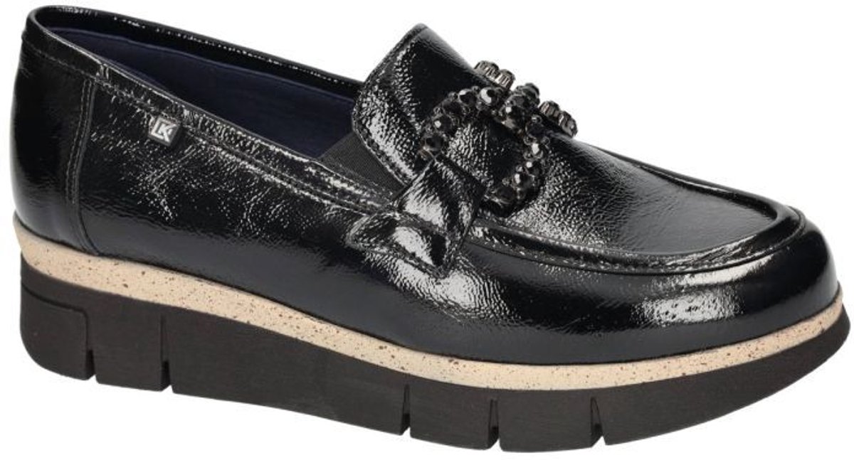 Dorking -Dames - zwart - ballerina's & mocassins - maat 42
