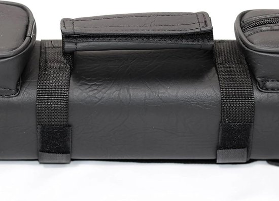 Biljartkeu Tas - Pool Cue Case - Biljart Spelen - Robuuste Constructie - 88 cm - Zwart — afbeelding 4