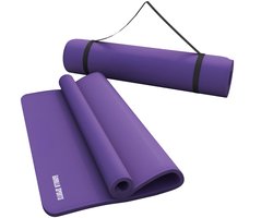 Gorilla Sports Gorilla Sports Yogamat Deluxe - 190 x 60 x 1,5 cm - Fitnessmat - Paars