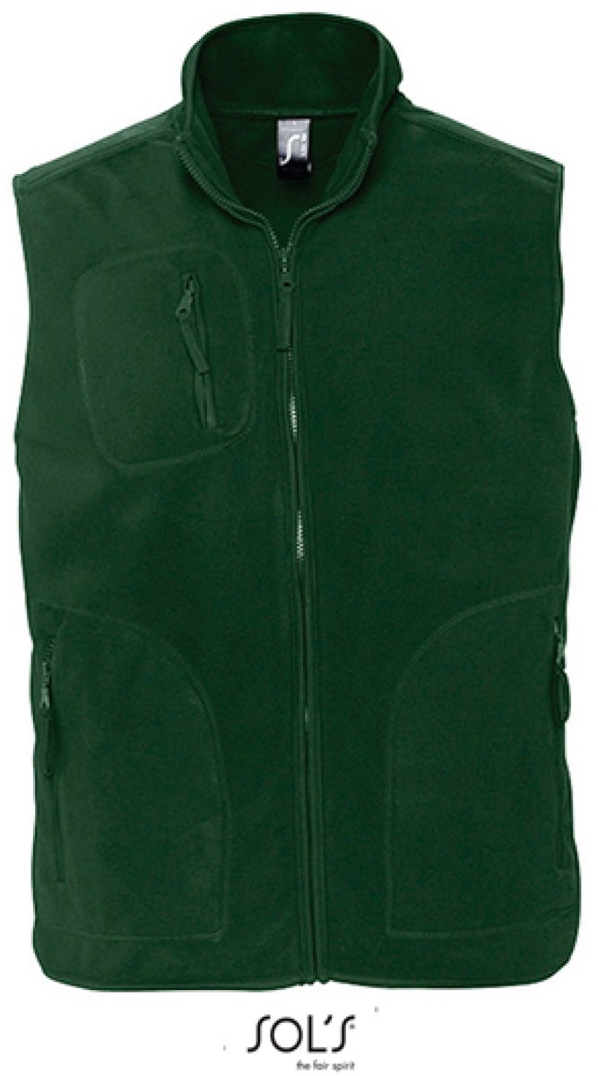 SOL´ Unisex Fleece Vest Norway Fir Groen