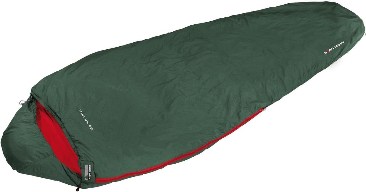 Slaapzak - Mummy slaapzak - Kamperen en outdoor - Synthetisch materiaal - 1-persoons - Grijs gemêleerd