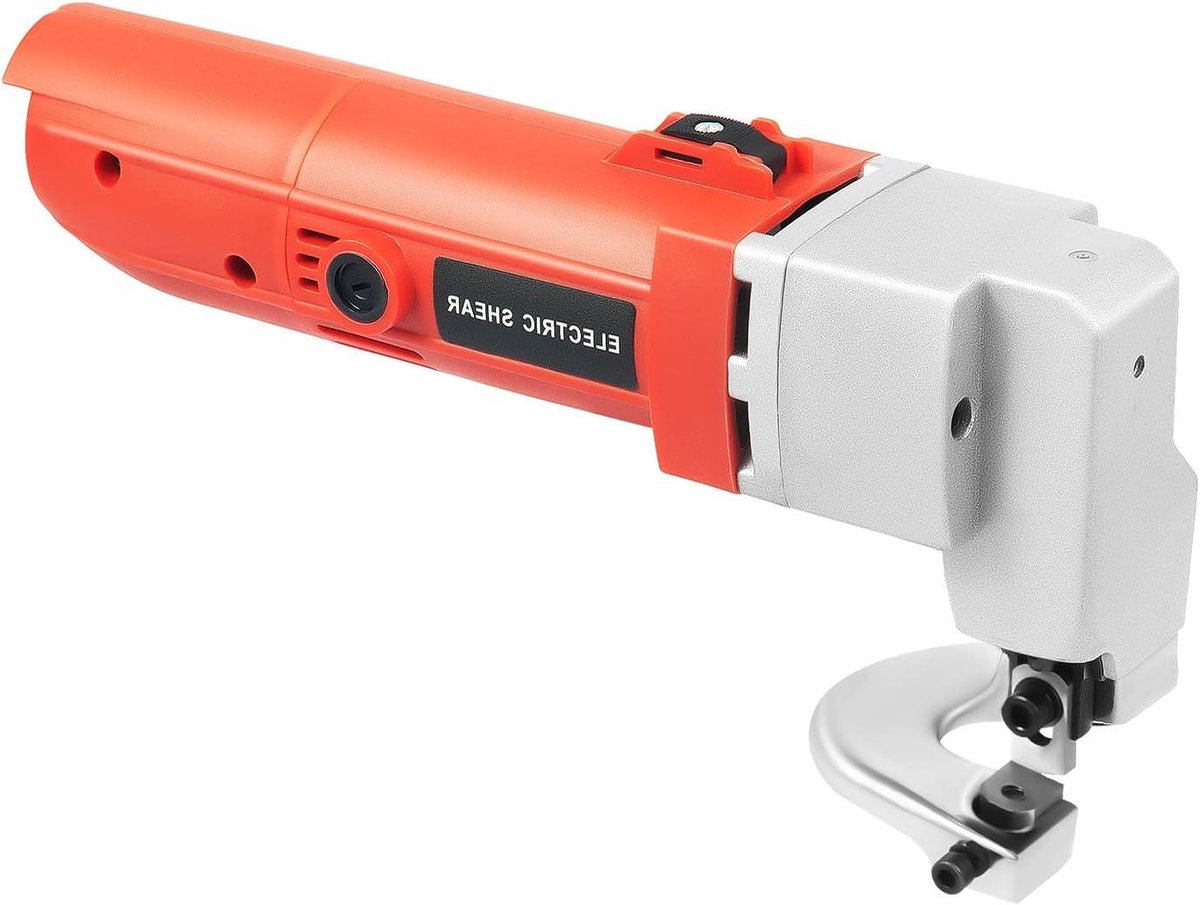 Elektrische Platenknipper - Metaalschaar - Metaal Bewerken - Precisie Snijden - 2.5 mm dikte - Grijs