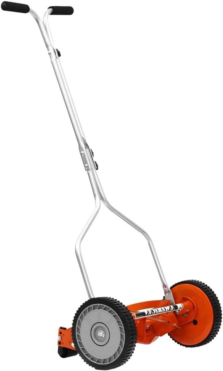 Handmaaier - Grastrimmer - Gazon Onderhouden - Spiraal Systeem - 35 cm Snijbreedte - Oranje