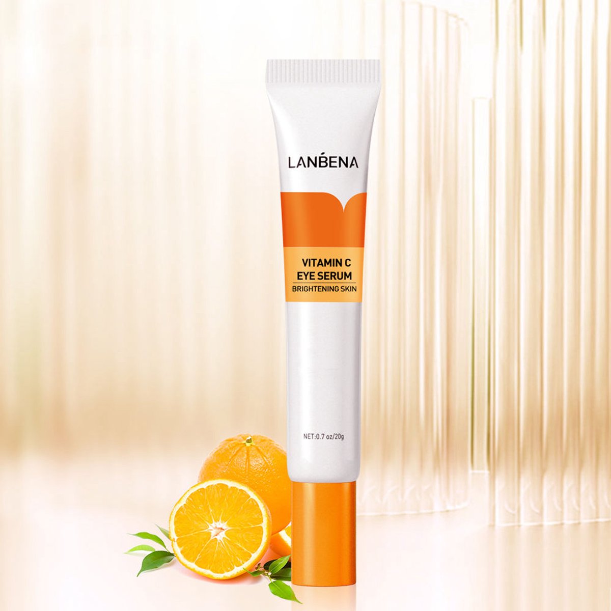 LANBENA Vitamin C Eye Serum – Oogserum met Massage Applicator – 20 g