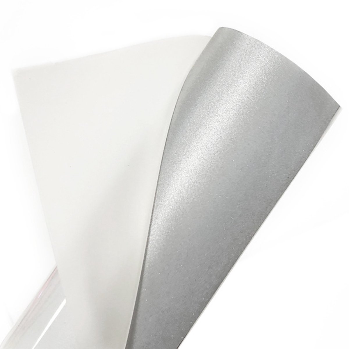 Reflecterende Letterfolie Rol - 12 inch x 6 ft - Helder Zilver - Glanzend Reflecterend