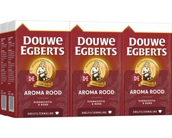 Douwe Egberts Aroma Rood Filterkoffie - 6 x 500 gram