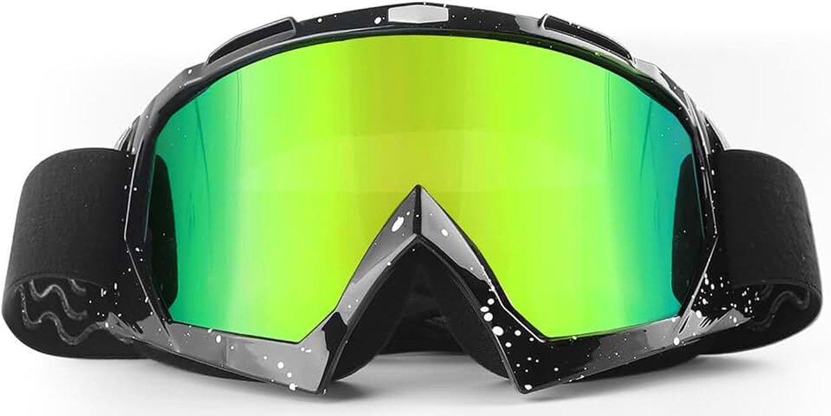 Motorbril, ATV Dirt Bike Off Road Racing motorbril, UV-veiligheidsbril, winddicht, stofdicht, OTG-bril voor fietsen, offroad racing, skiën en klimmen
