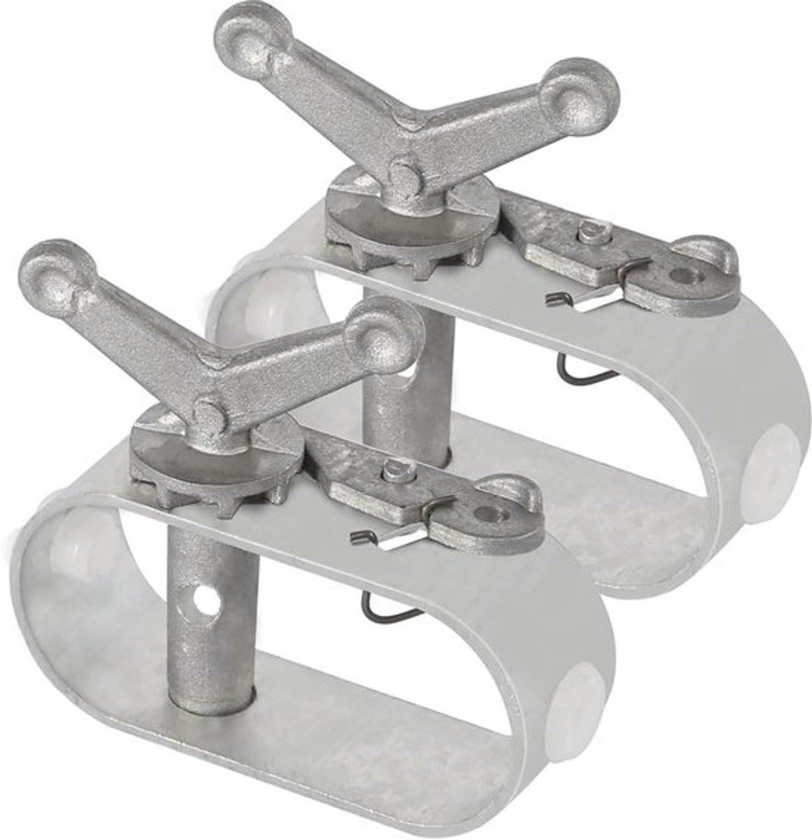 Spansluiting touw zwembadafdekking 2 stuks aluminiumlegering - winter zwembadzeilen bevestiging accessoires