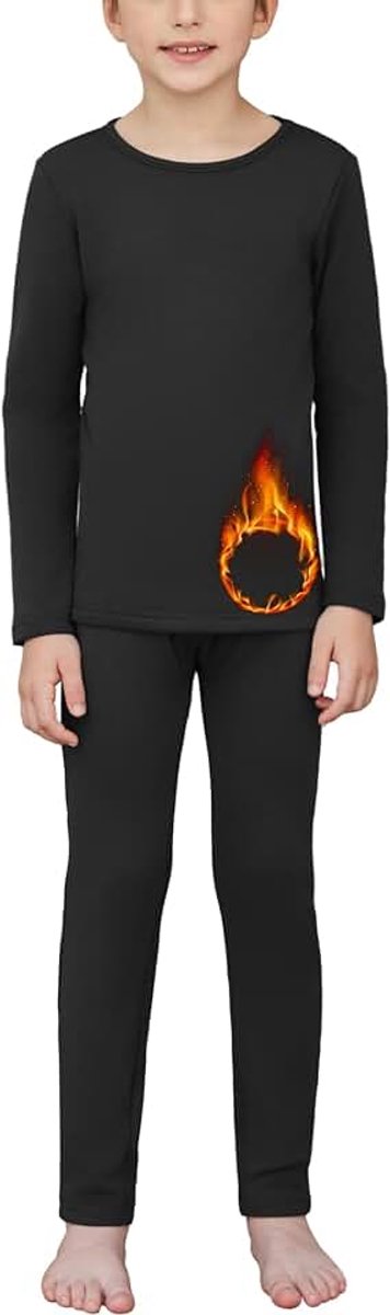 Thermische basislaagsets voor kinderen, jongens, compressieset voor winter, gym, sport, atletische basislagen, sets voor voetbal, ski-prestaties, 5-12 jaar