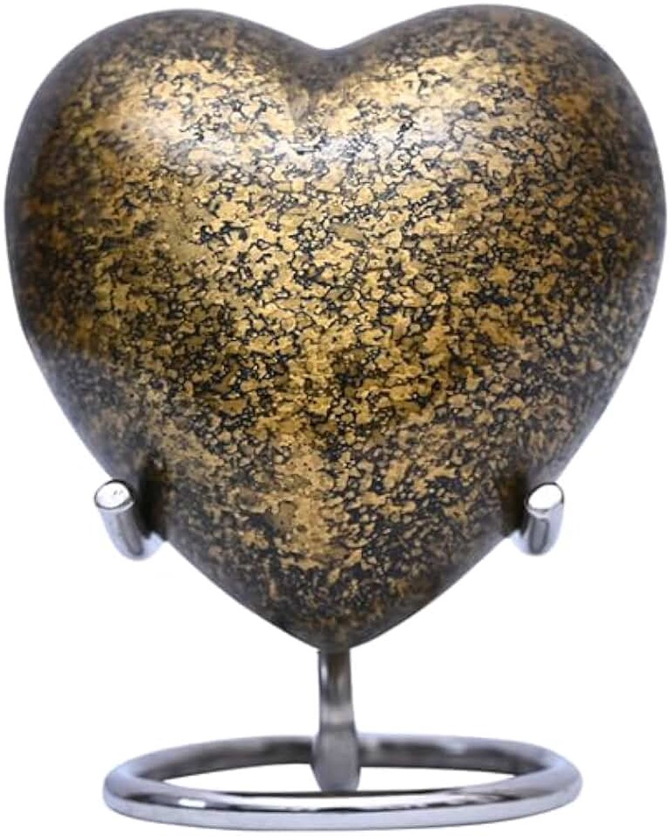 As Urn - Mini Urn Voor Menselijke Of Huisdieren As - Keramiek - 500 ML - Kleur Planet - Hoogte 10 cm - Breedte 9 cm