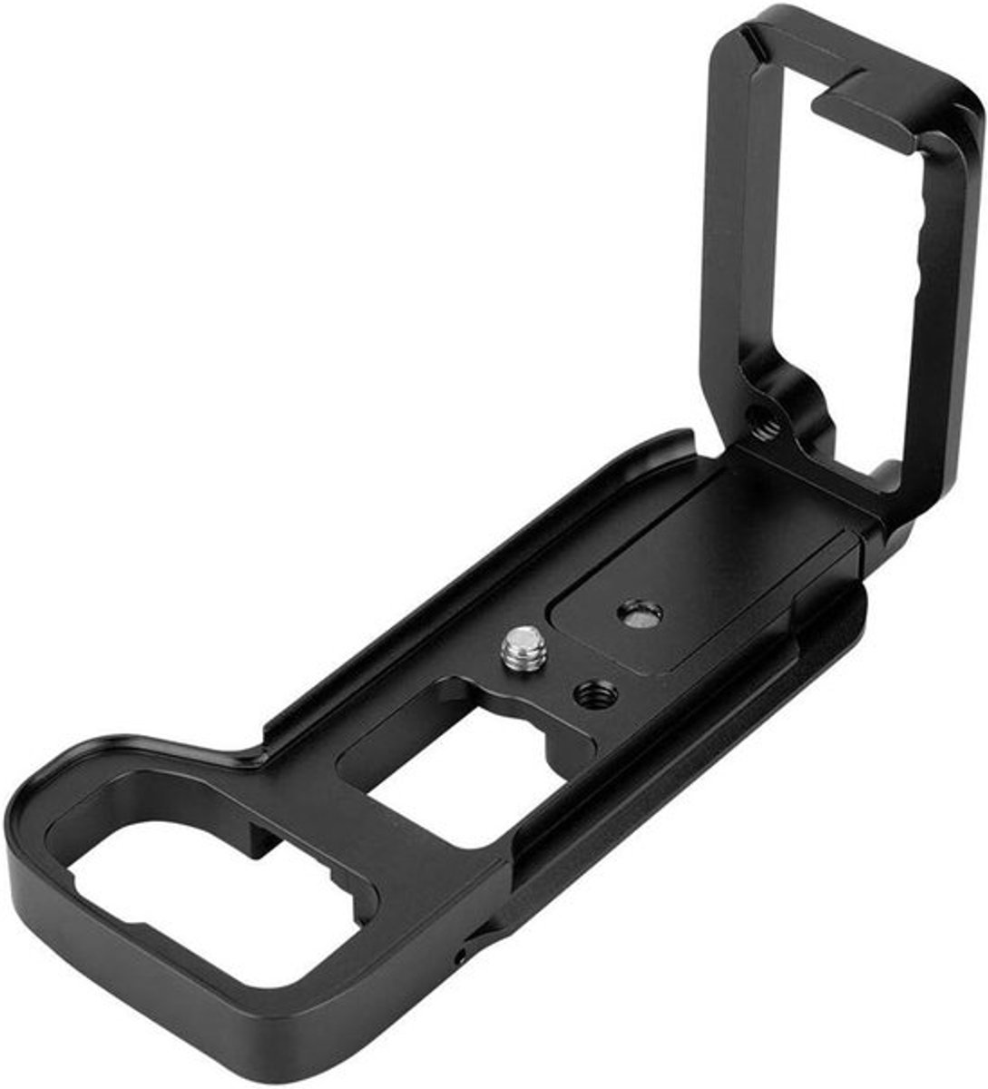 Duurzame L-vormige snelwisselplaat voor camera's met 1/4" schroef, geschikt voor Sony A7M3/A7R3/A9, ideaal voor fotografen en videomakers