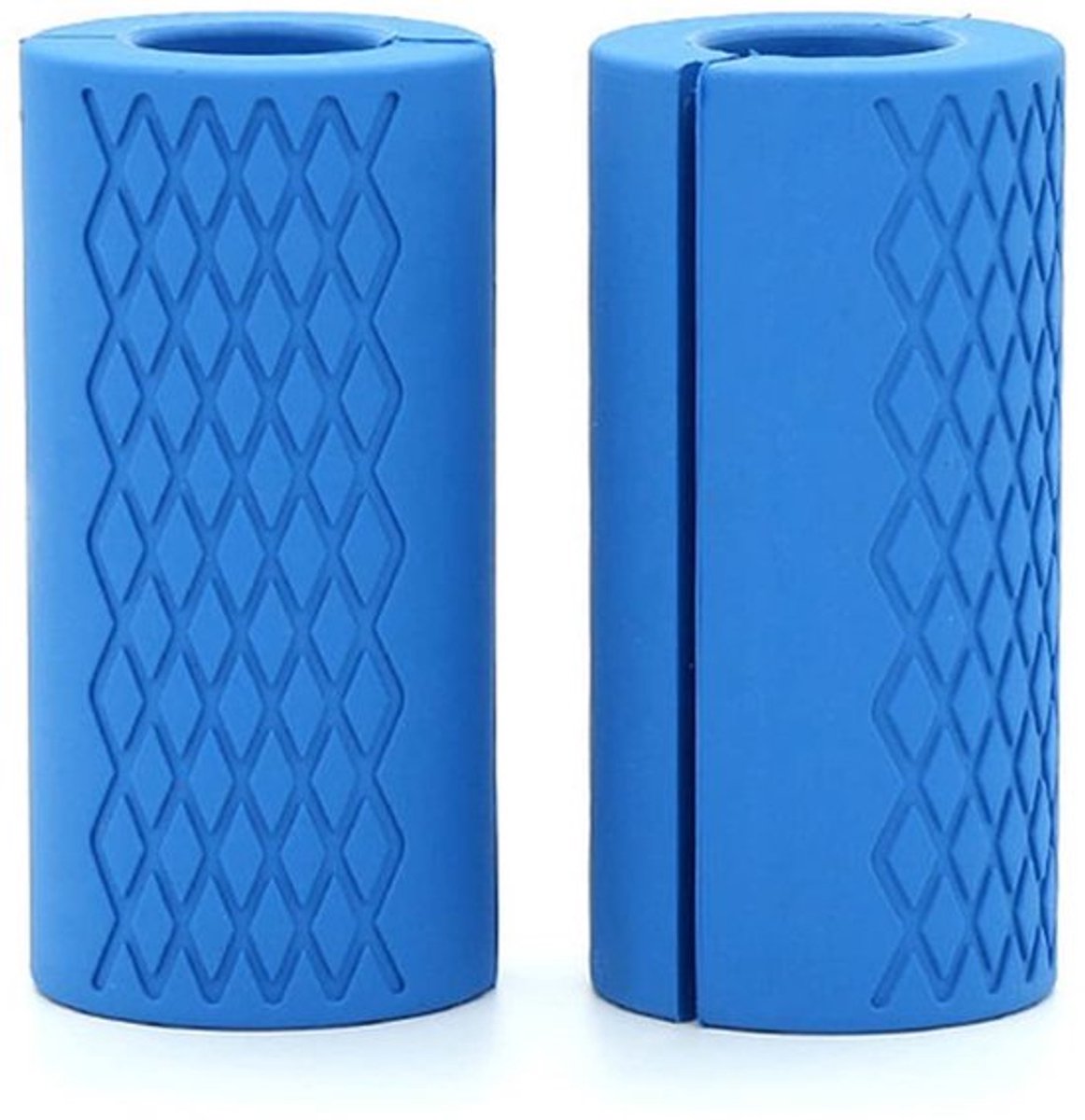 Antislip-handgrepen - 2 stuks - Siliconen - Ergonomisch ontwerp - Draagbaar - Voor gewichtheffen - Beschermpads