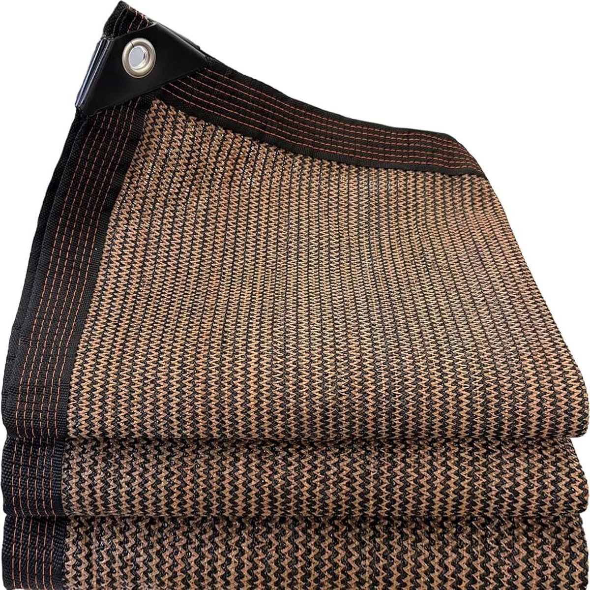 Doek voor buiten, zonwerend gaas, buitenzeil met oogjes, 80% UV-bestendig, voor tuin/pergola/kas/balkon/binnenplaats,2x2.5m