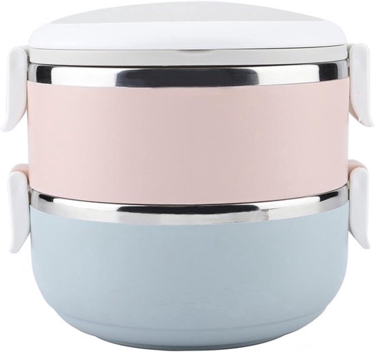 Thermische lunchbox - roestvrij staal bento-box voedselcontainer (M)