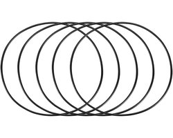 Sourcingmap 5 Stks 95mm x 2mm Rubber Afdichtingsringen Oliefilter O Ringen