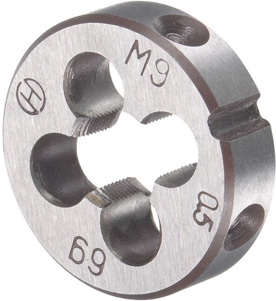 Tapset M9 x 0,5 mm - Heavy-duty Tap- en Matrijzenset - Snelle Stalen Fluitkraan - Draadgrootte M9 - Efficiënt Draadsnijden - Slijtvast en Duurzaam - Draadgereedschap