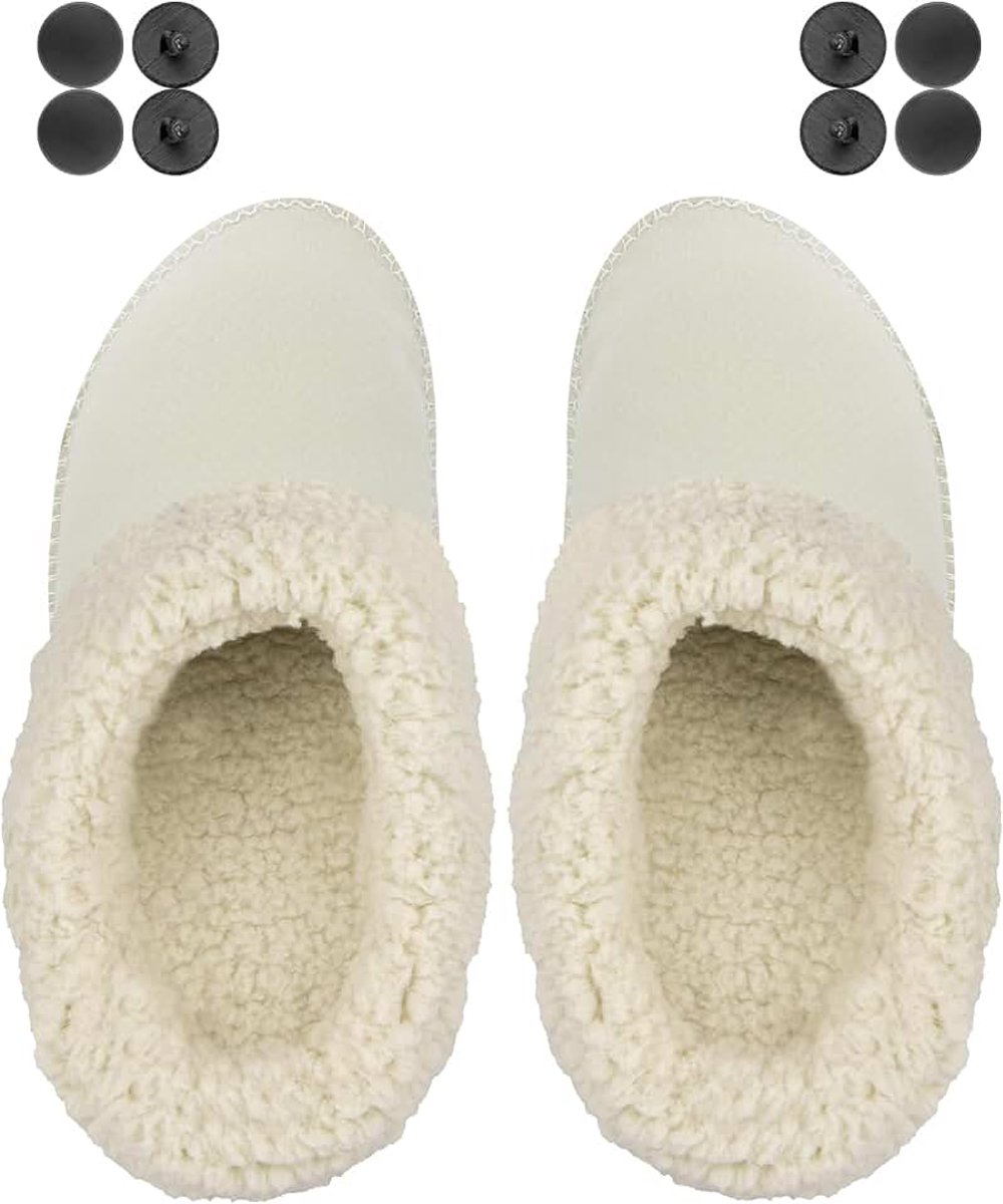 Vacht Liner voor Croc Wollen Pluche Zachte Warm voor Winter Fur Liner Fuzzy Lining - Beige
