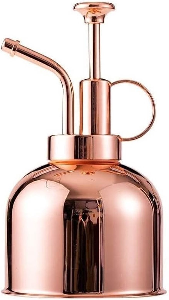Gieter Roestvrijstaal - Waterkan Vintage - Planten Water Geven - Roestvrijstalen Constructie - 1.0 Gram - Roségoud