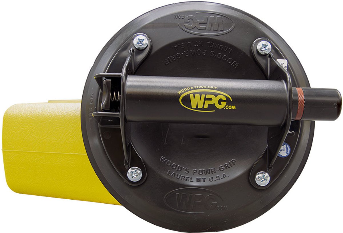 Powr-Grip N4000 8" - Vacuüm glaszuiger met Lexan handgreep