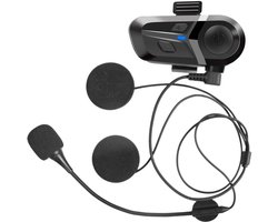 Motor Bluetooth-helmen met Spraakassistent, Bluetooth-oortelefoon, Bluetooth-helmkit voor motor om naar muziek te luisteren, GPS, oproepen, DSP/CVC-ruisonderdrukking, 40 mm HiFi-luidspreker, waterdicht IP67