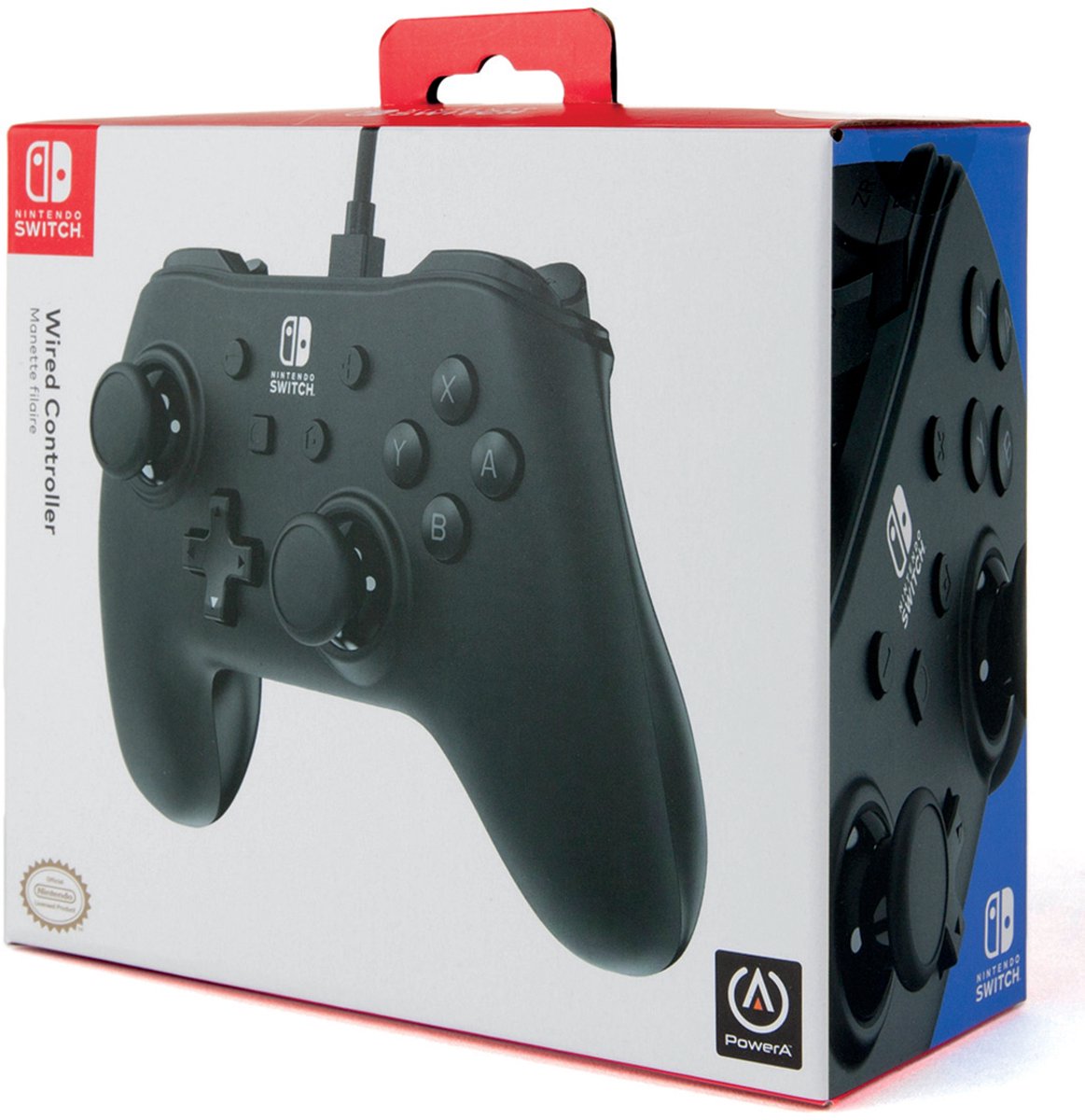 PowerA Switch Wired Controller Black gamepad thumbnail 3