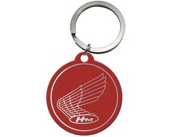 Sleutelhanger Rond Honda - Logo Red