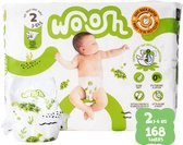 Woosh Maat 2 - Luiers - 168 stuks - 3 tot 6 kg