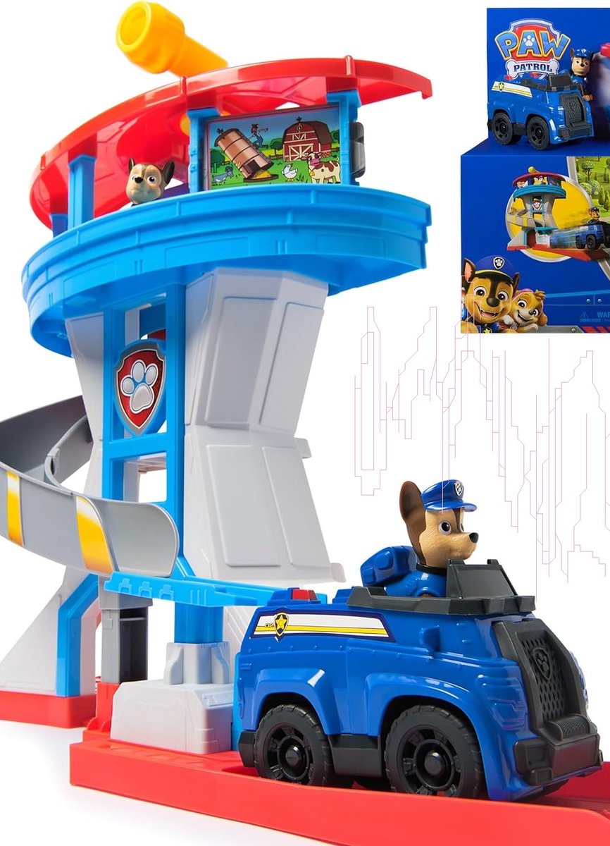Speeltoren met Voertuig en Figuren - 50 cm - Actie en Avontuur voor Kinderen