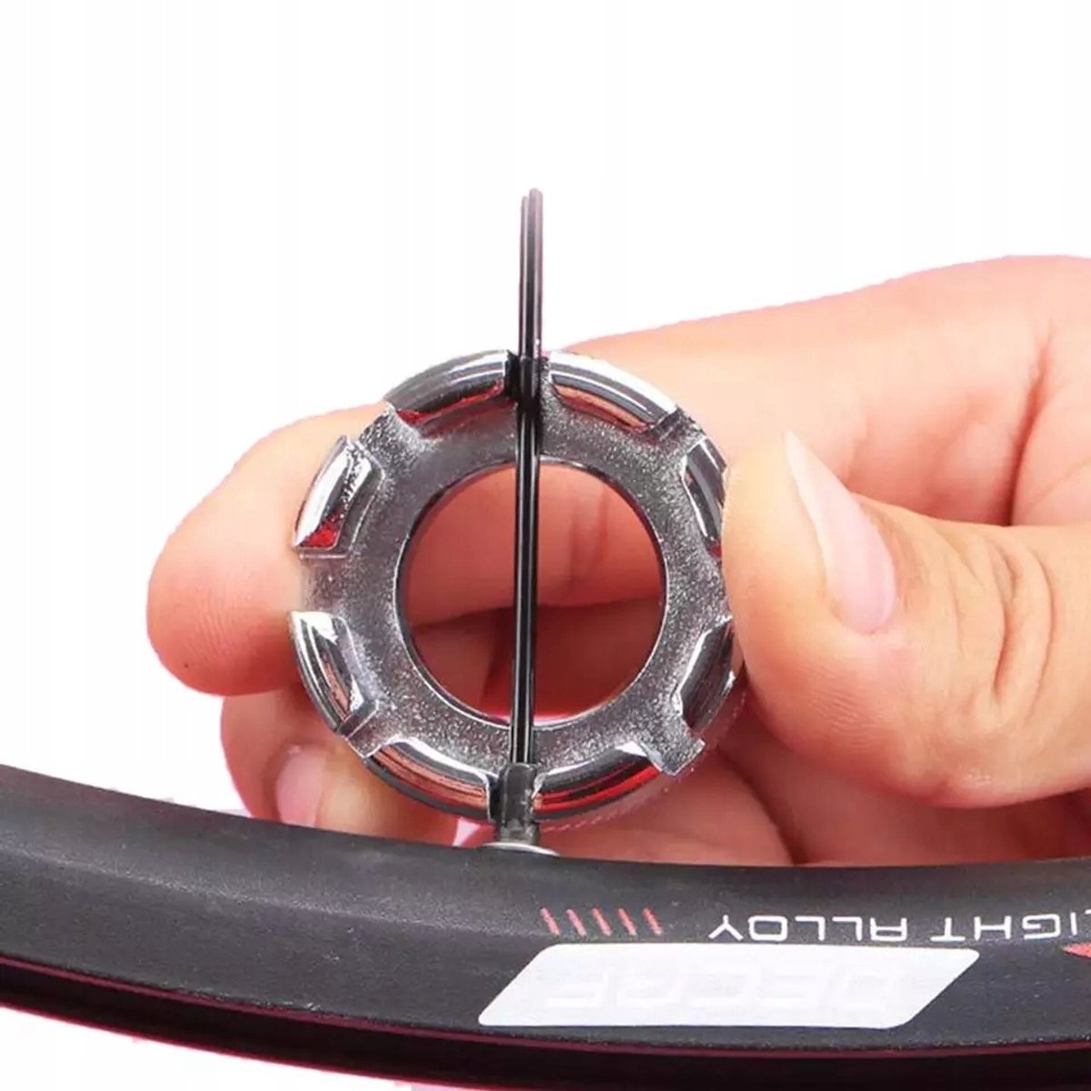 Fiets Wiel Centreer Sleutel - Spaken Spanner, Rond