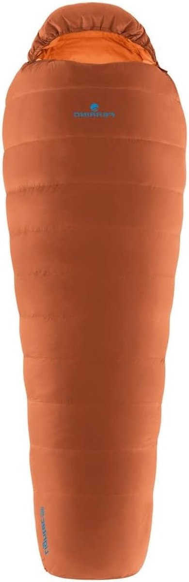 Donzen Slaapzak - Lichtgewicht Slaapzak - Kamperen en Hiken - Optimale Isolatie - Compact Formaat - Oranje