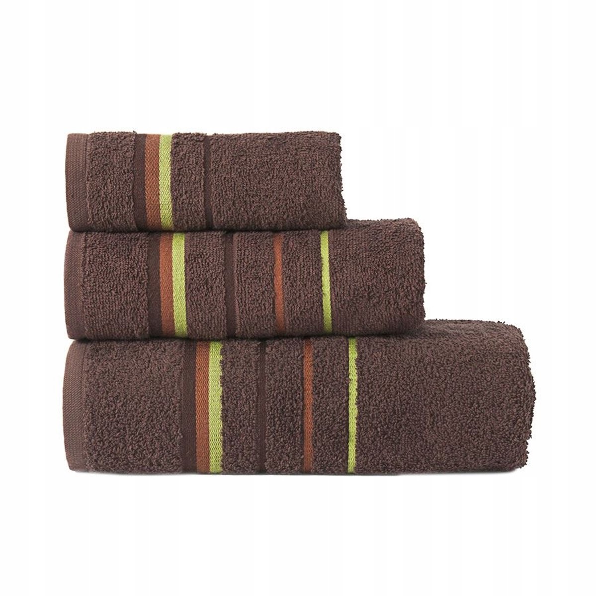 Bruine Terry Handdoek met Lus 30x50cm Katoen