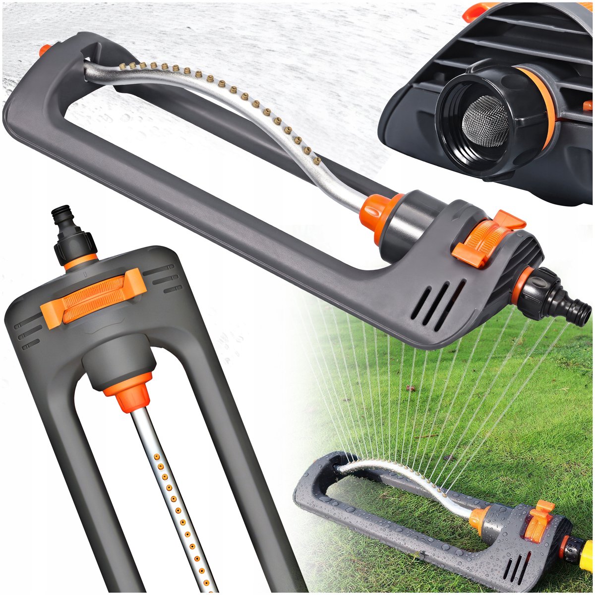 Oscillerende tuinsproeier XXL - Gelijkmatige bewatering tot 324 m²