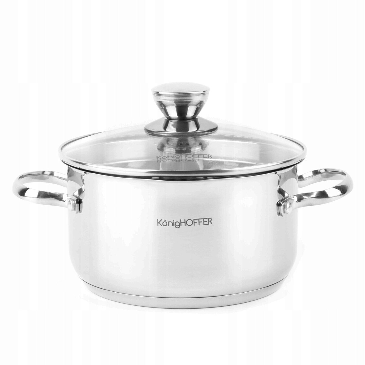Konighoffer Aturo RVS Pan 3L - Geschikt voor Alle Fornuizen