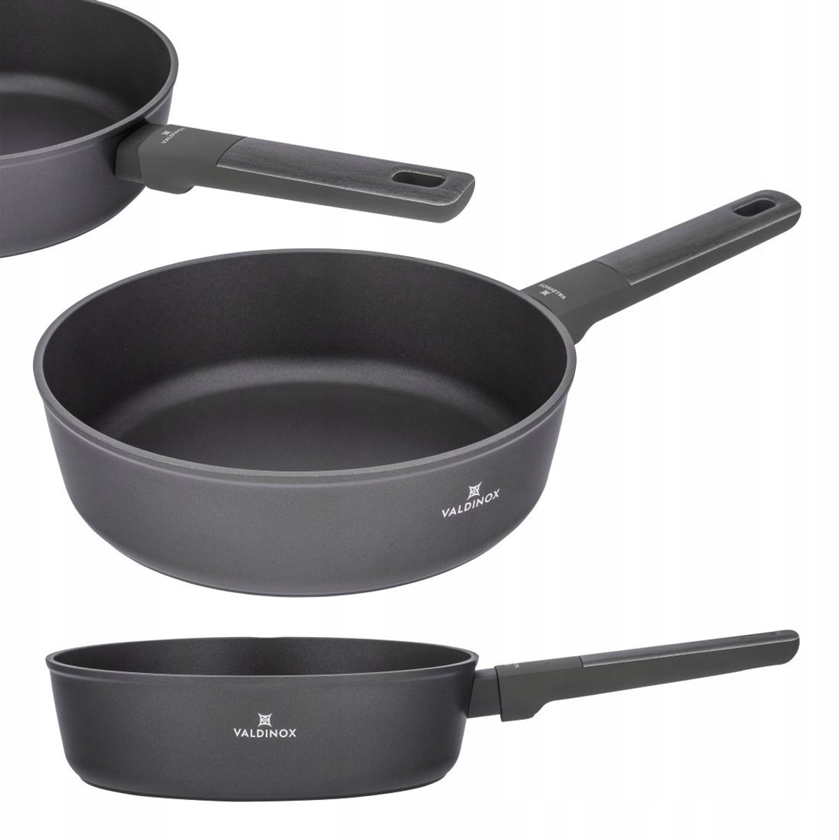 Valdinox Moderne Wokpan 24 cm - Antiaanbaklaag, Inductie