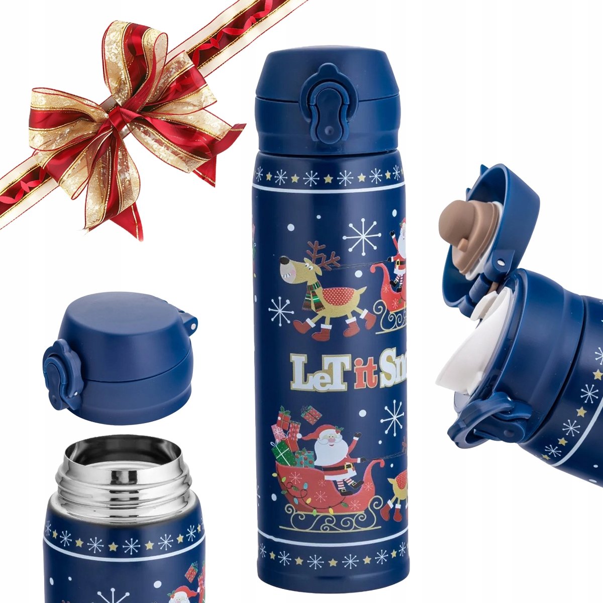 Altom Design Mikołaj Thermos Mok 450ml - Perfect cadeau