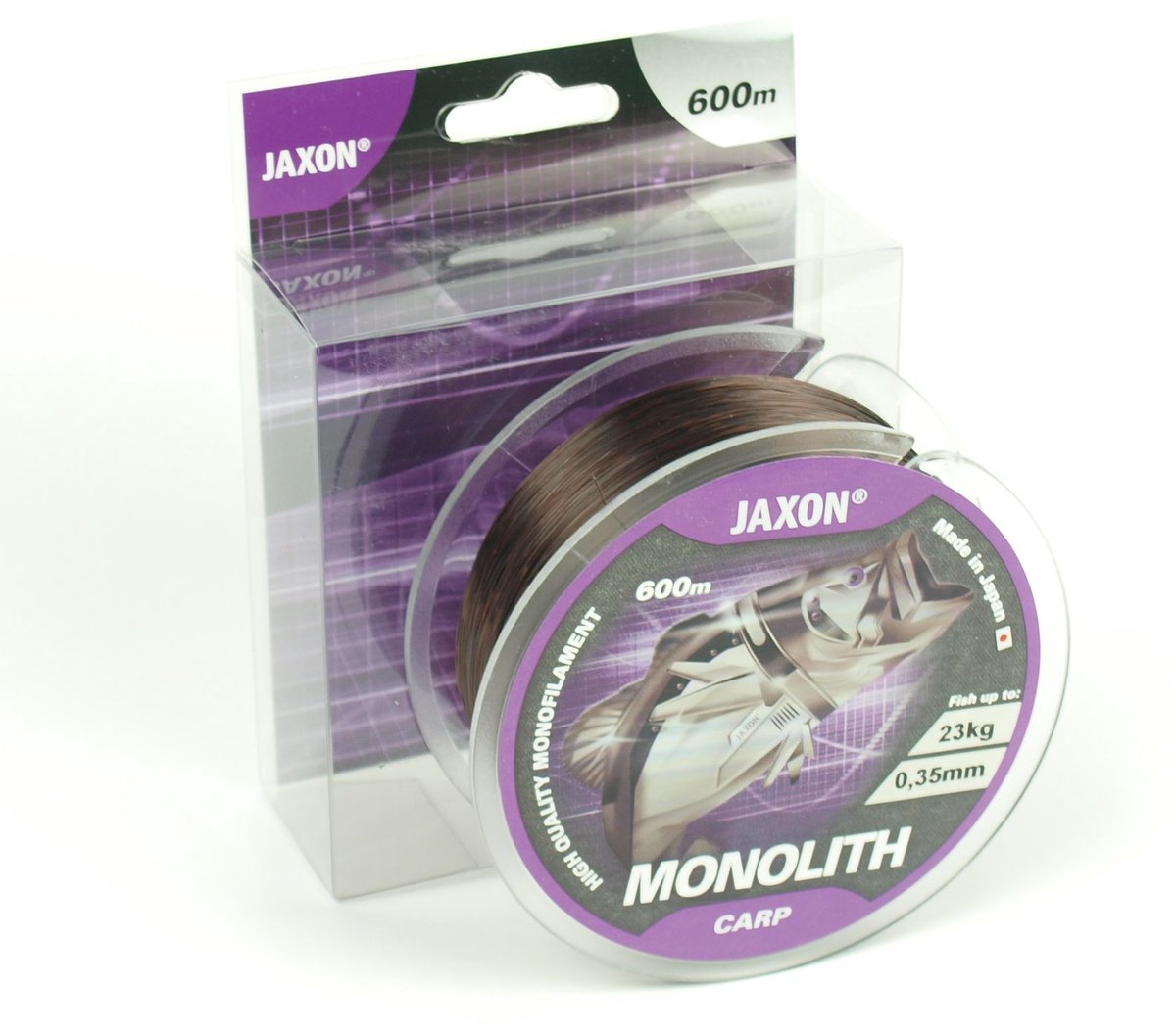 Jaxon Monolith Carp Vislijn 0.35mm 23kg 600m - Donkerbruin