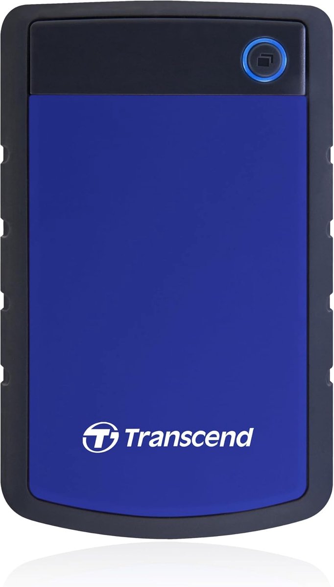 Externe Harde Schijf - Opslagapparaat - Bestanden Opslaan - Drievoudige Schokbescherming - 1 TB - Blauw — afbeelding 5