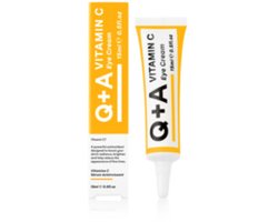 Q+A Vitamin C Eye Cream - 3 x 15 ml - Voordeelverpakking