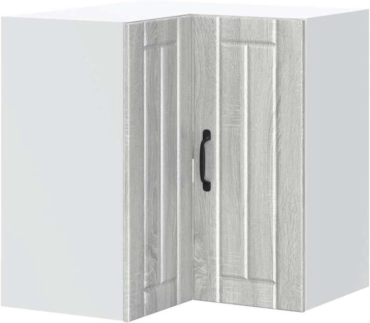 Keukenhoekkast - Wandkast - Keuken opruimen - Optimaliseert ruimte - 60 cm hoog - Eikenlook