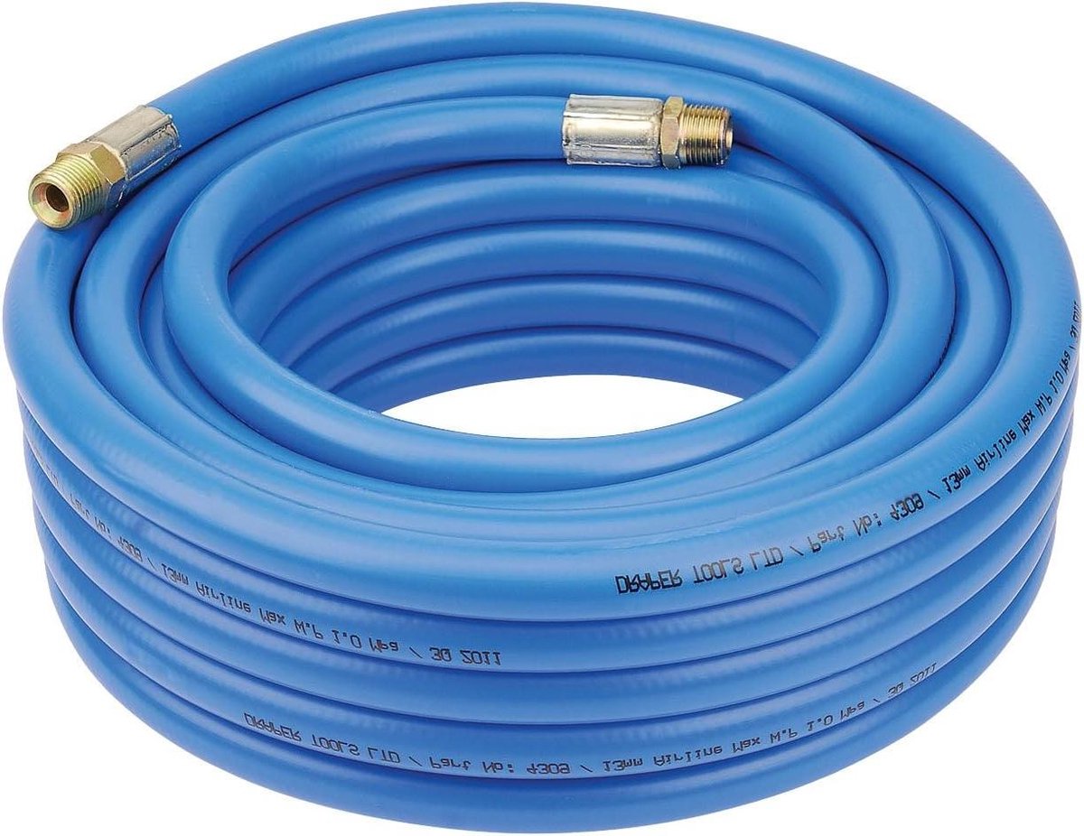 Luchtleiding slang - Bevloeiingsslang Flexibel - Tuin Besproeien - Duurzaam Materiaal - 15 Meter - Blauw
