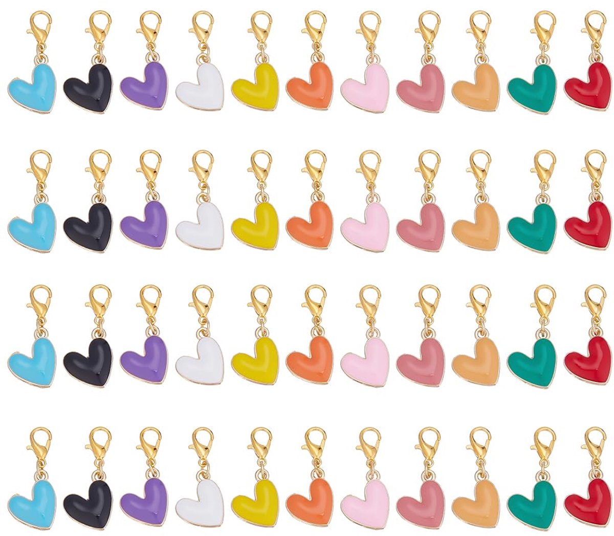 60 stuks fruitbedels, 30 stijlen, fruit, clip-on bedels met kreeftsluiting, bengelen, aardbei, banaan, peer, perzikhangers voor doe-het-zelf sleutelhanger, armband, portemonnee, sieraden