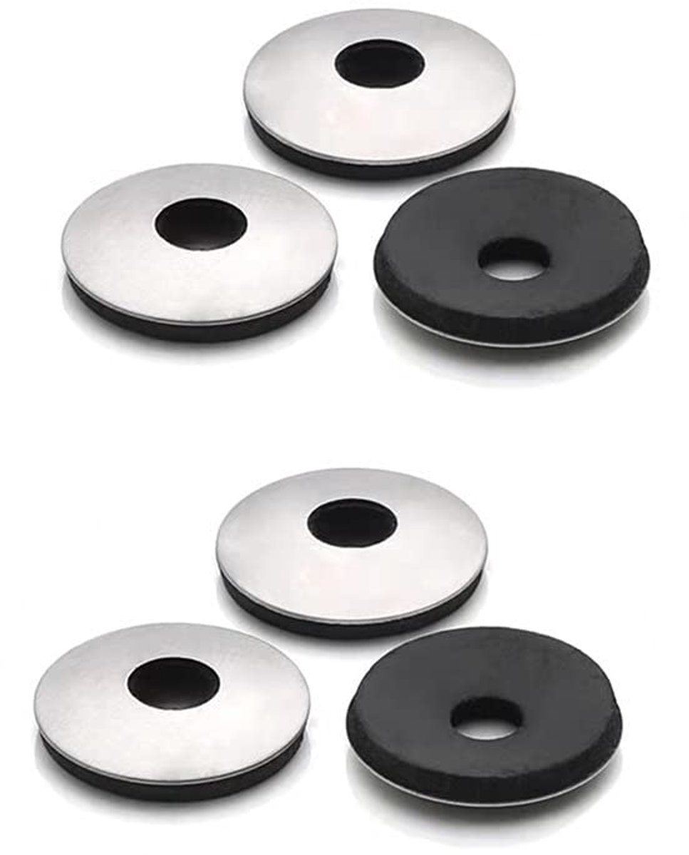 Staal composiet waterdichte ringen EPDM antislip pakking boren staart tikken schroef pakking, M6.3×16mm,50 pcs