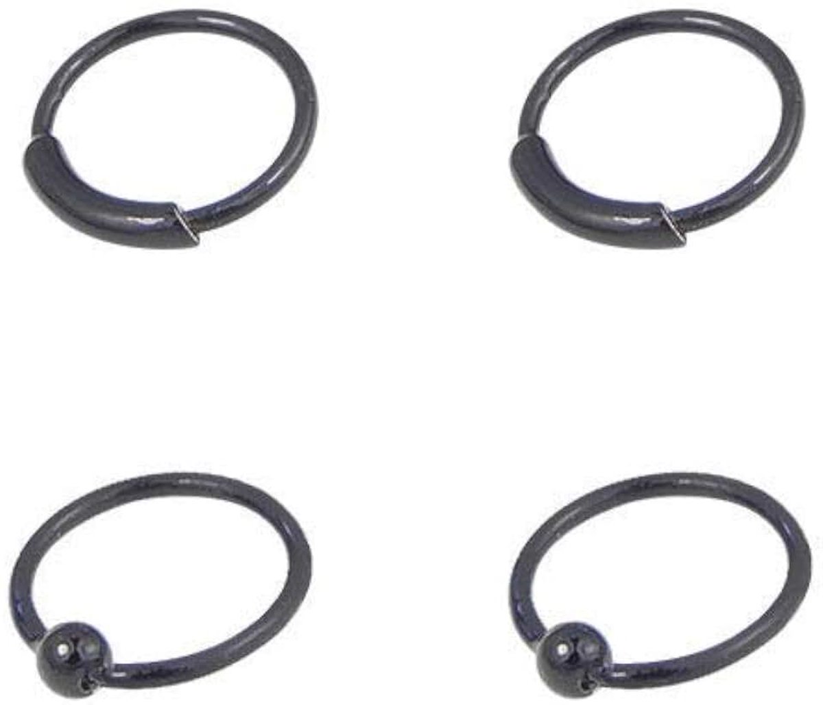Ringen, 7 mm binnendiameter, 0,6 mm dik.