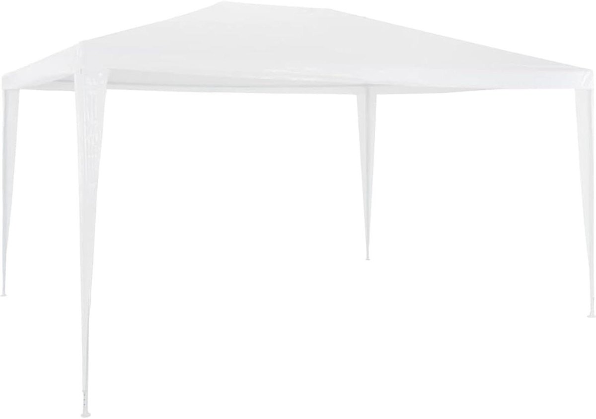 Partytent - Feesttent Tuintent - Buitenfeest Organiseren - Waterdicht UV-bestendig - 3 x 4 m - Wit