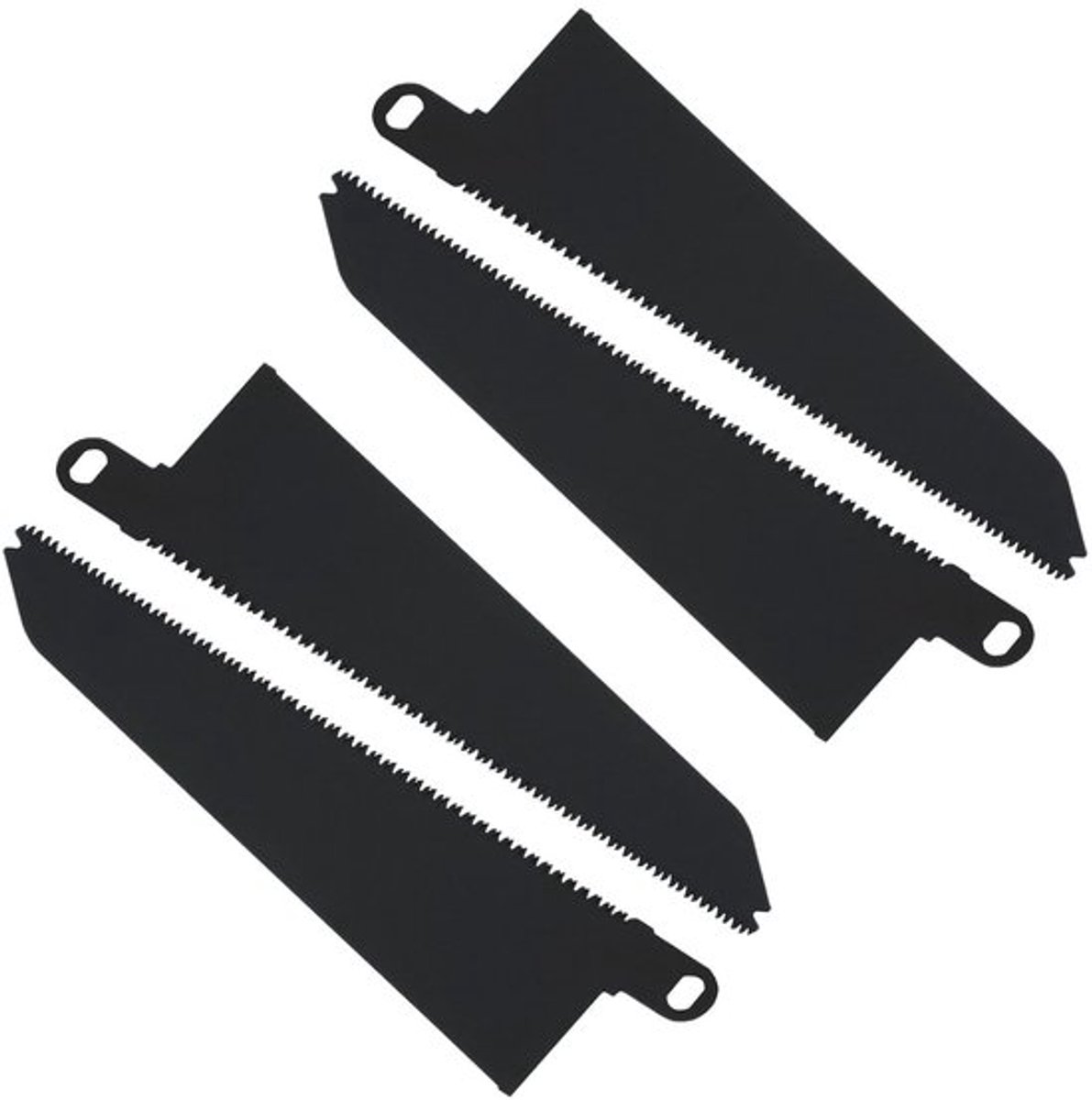 Zaagblad 229mm - 4x Set - Hoogwaardig Koolstofstaal - Compatibel met Black&Decker - Snijden van Hardhout/Plastic - 11 Tanden - Zaag