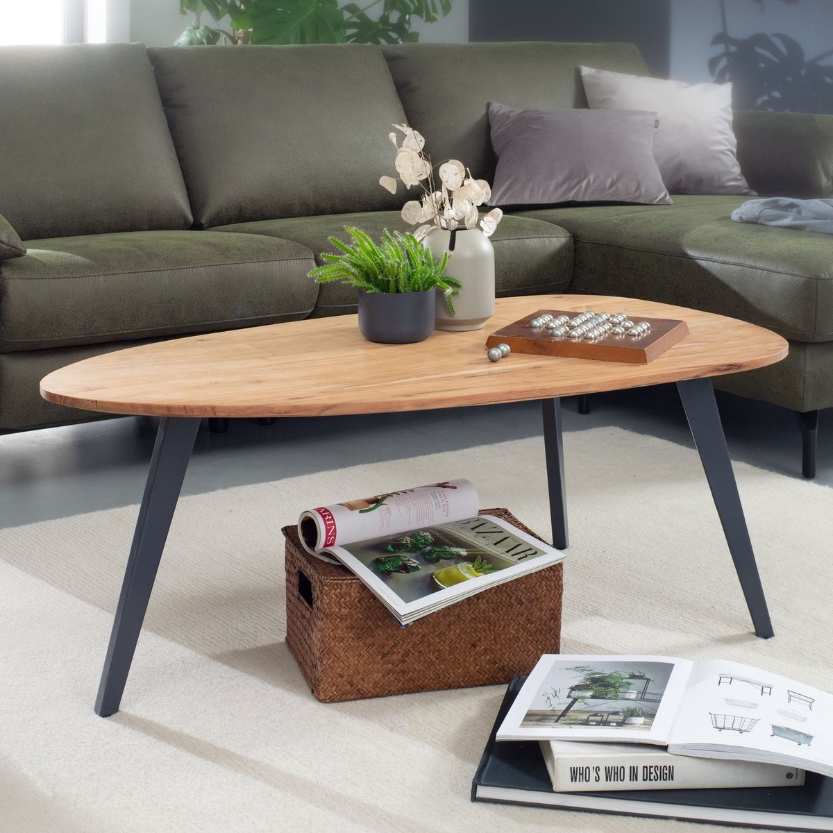 Sky Style Akasiya Salontafel Massief
