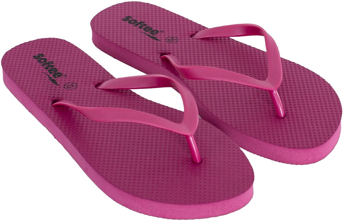 Softee Creta-slippers 36 Zwart