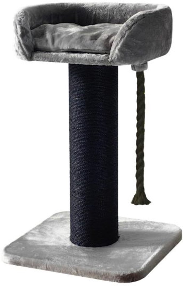 Boon Krabpaal Cyllene XXL Grijs/Zwart 100 CM + Jelka Matatabi Startpakket